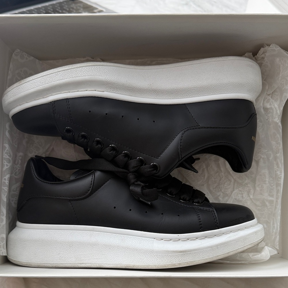 Alexander McQueen Black and White Women’s Sneakers